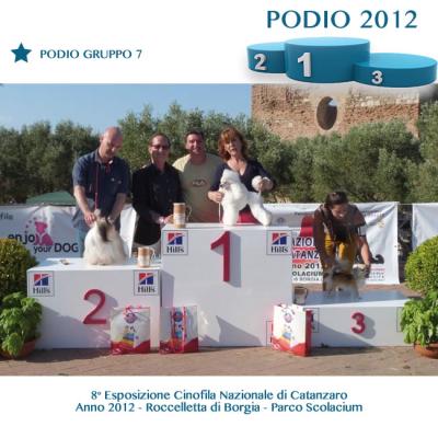 12 Podio Gruppo 7